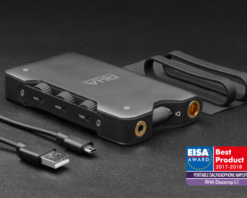 RHA Dacamp L1 honoured with EISA Award for best portable DAC/headphone amplifier