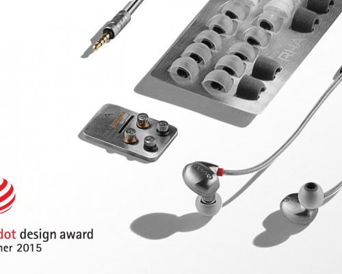 RHA T10i in-ear headphone wins prestigious Red Dot Award for Product Design. [RELEASE]